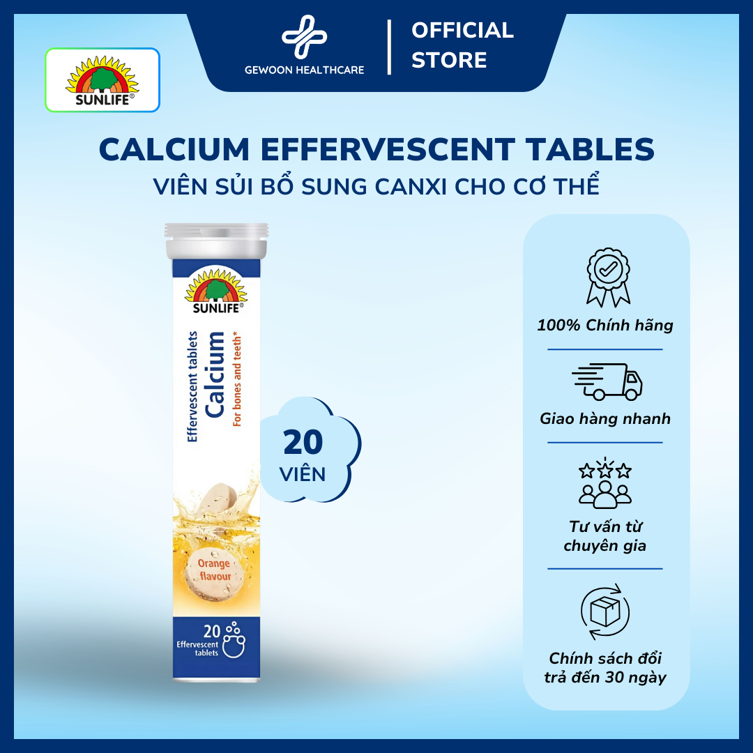 Sunlife Sủi Calcium