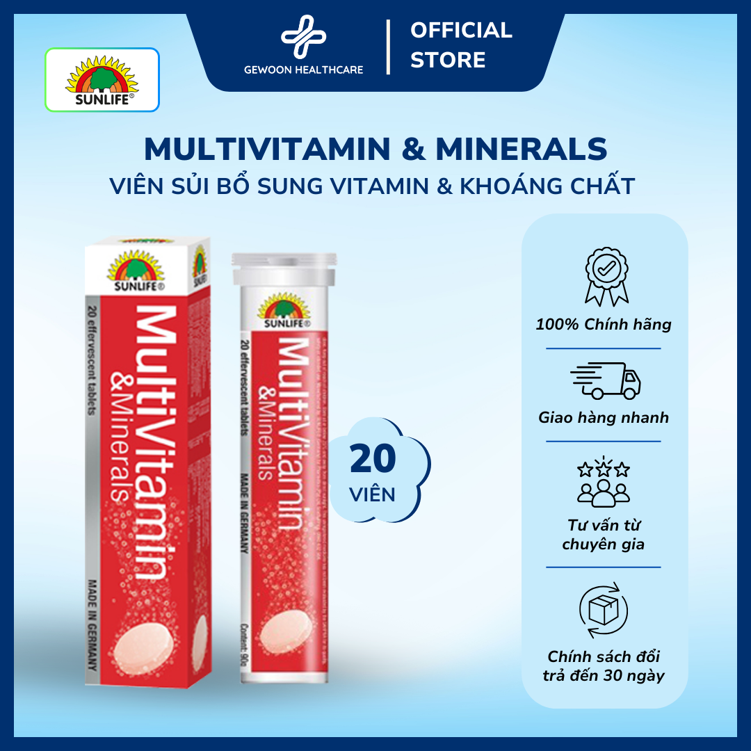 Sunlife Sủi Multivitamin