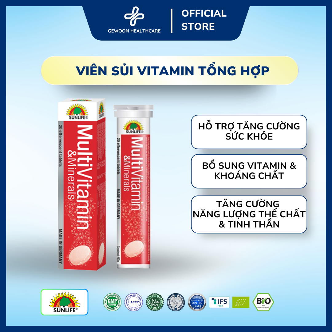 Sunlife Sủi Multivitamin