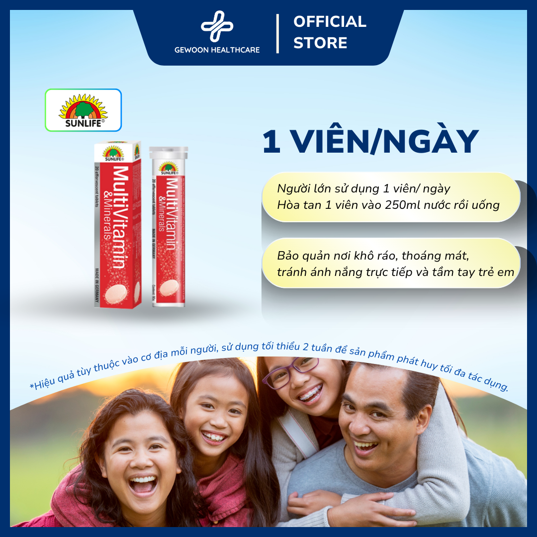 Sunlife Sủi Multivitamin