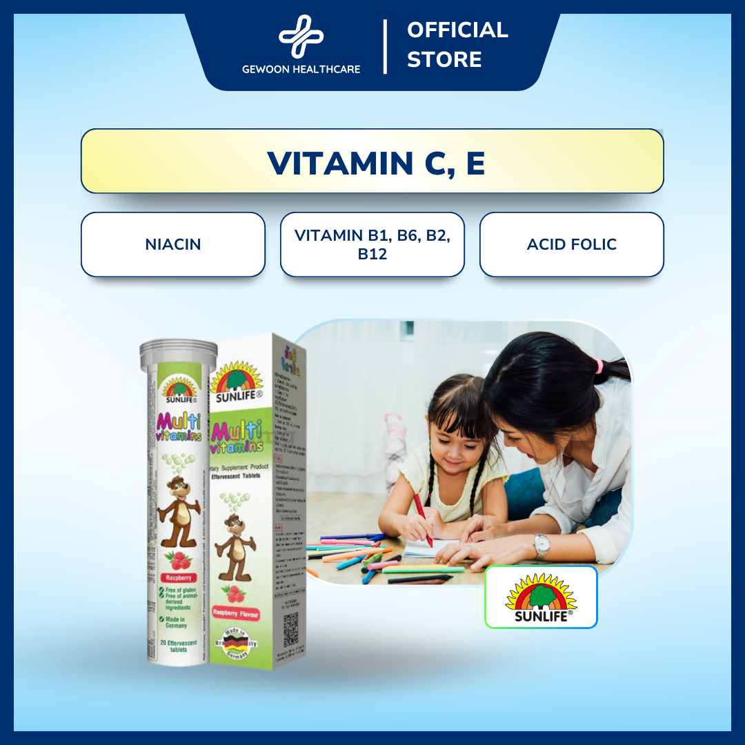 Sunlife Sủi trẻ em Multivitamin